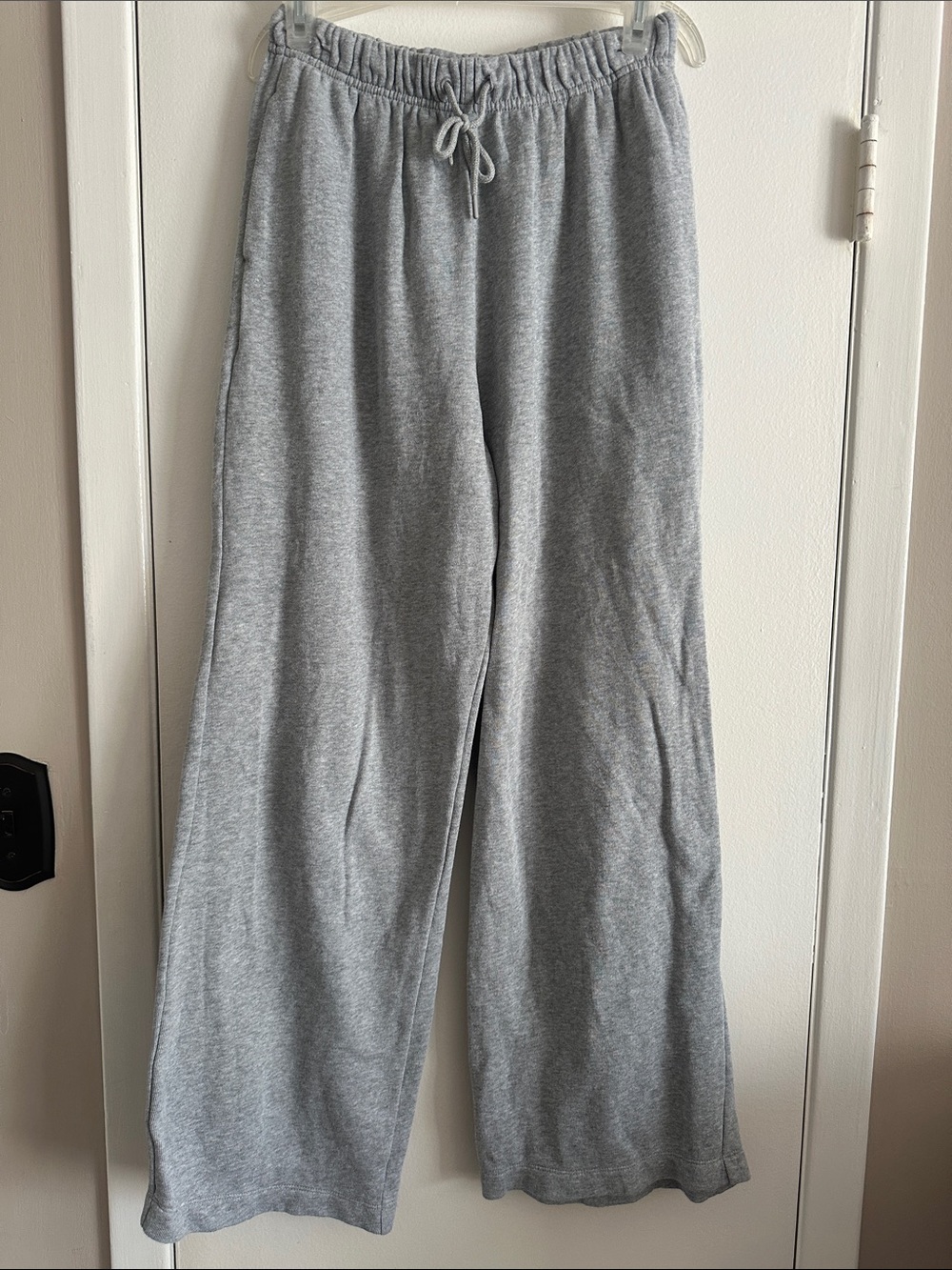 Old Navy Light Gray  Wide-Leg Sweatpants